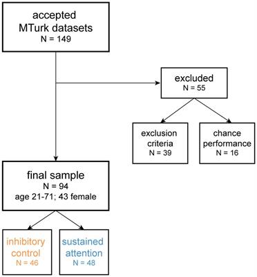 Influence of game features on attention in adults